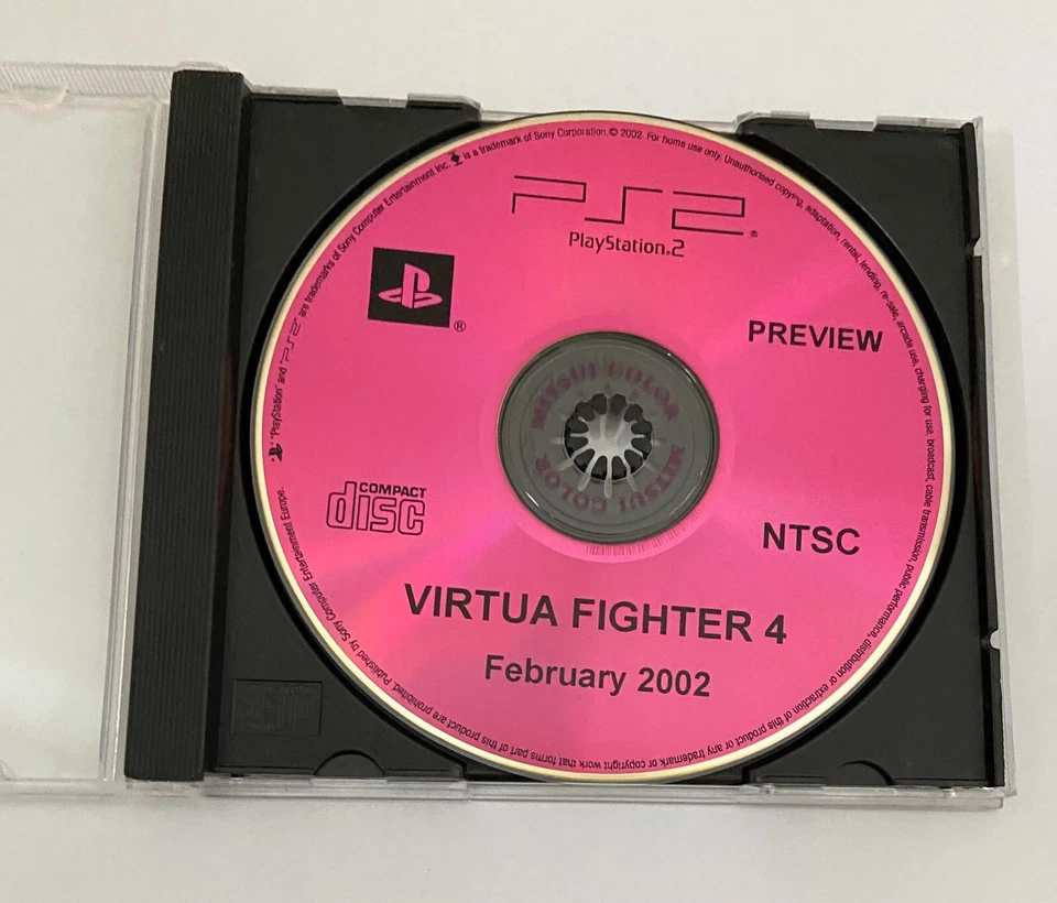 Virtua Fighter 4 Preview Version - Sony PlayStation 2 PS2 - 2002 NTSC Code - Image 1 of 4