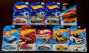 Hot Wheels Honda Civic Si Collection 70th Anniversary 1st Editions Tuners (9x) - Picture 1 of 2