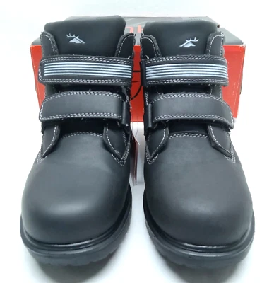 Deer Stags Boy’s Black Leather 3M Insulate Waterproof Boots Size 3 Med - Image 1 of 4