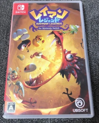 Nintendo Switch Rayman Legends Japanese Games Tested Genuine - Image 1 of 3