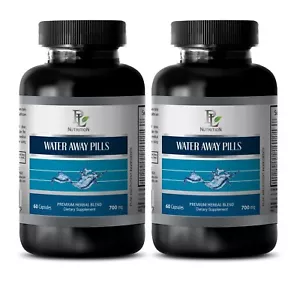 WATER WEIGHT PILLS - Green Tea, Juniper Berry, Corn Silk, 2Bot - Picture 1 of 11