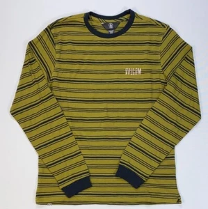 Boy's Big Youth Volcom Long Sleeve Stripe Crew Neck Shirt - Picture 1 of 2