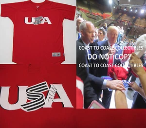 Donald Trump 45th President of the United States signed,autographed jersey,proof - Picture 1 of 4