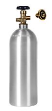 New 5 lb. Aluminum Co2 Cylinder with Cga320 Valve and Leak Stopper for Homebrew
