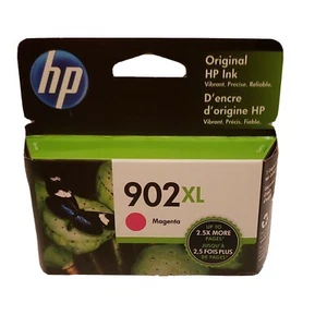 HP 902XL High Yield Ink Cartridge - Magenta Exp 08/22 - Picture 1 of 3