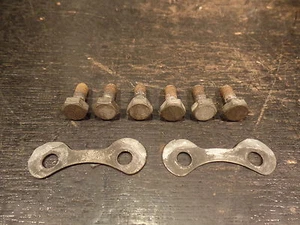 1976C 1977D YAMAHA TY250 REAR WHEEL SPROCKET HARDWARE - Picture 1 of 3