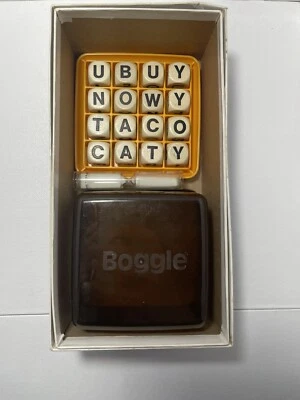 Vintage 1976 Boggle Game Parker Brothers - Image 1 of 4