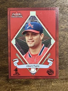 Albert Pujols #474 2002 Fleer Tradition St. Louis Cardinals - Picture 1 of 2
