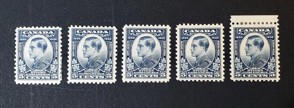 Stamps Canada Mint: #193 5c dull blue Prince of Wales (5) VF MH - Image 1 of 1