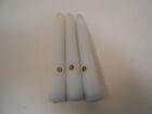 Lot of 3 Colonial Taper Candles 6