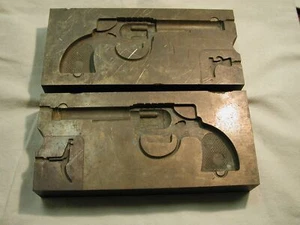 Metal Die for diecast toy cap gun revolver 6 1/2 inches - Picture 1 of 9