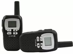 OLYMPIA Walkie Talkie Zestaw radiotelefonów ręcznych PMR Model 1208, zasięg 8 km - Zdjęcie 1 z 3
