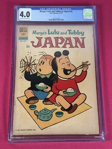 RAR! 1962 MARGE'S LULU AND TUBBY IN JAPAN #nn CGC 4.0 CR/OW - DELL 01-476-207 - Bild 1 von 3