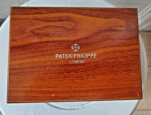 Swiss Patek Philippe Geneve Wood Watch Box - Picture 1 of 7