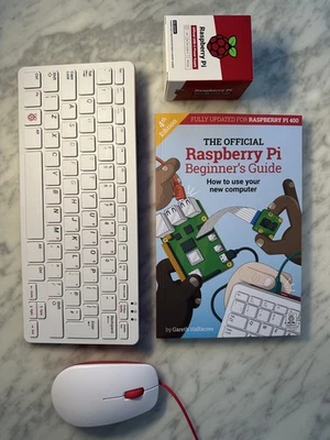 Raspberry Pi 400 Kit Personal Computer - Quad-Core 1.8GHz, 4GB RAM, Wireless, 4K - Image 1 of 2