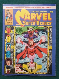 MARVEL SUPER HEROES #381 JAN 1982 BRITISH MONTHLY UK COMIC - Picture 1 of 4
