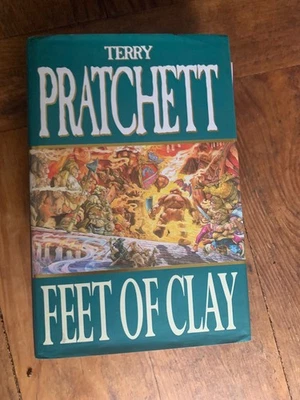 Terry Pratchett - Feet of Clay - HB First Print - Image 1 of 2
