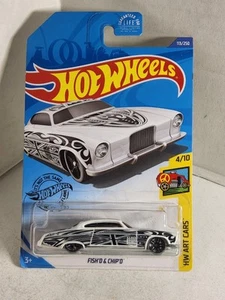 2020 Hot Wheels HW Art Cars - FISH'D & CHIP'D - 4/10 - 113/250 - GHC16 - Imagen 1 de 12