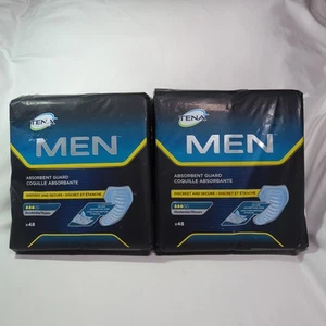 TENA Incontinence Guards for Men 96 Count Moderate Protection Absorbency 2 Pack - Picture 1 of 14