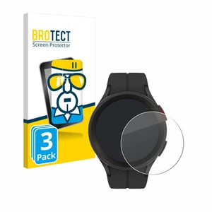 3x Schutzglas Panzer für Samsung Galaxy Watch 5 Pro 9H Display Echt Glas - Zdjęcie 1 z 7