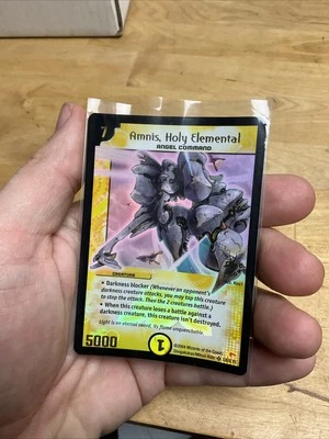 Duel Masters Amnis, Holy Elemental L3/6 Y1 League JDC Foil Promo WOTC 2004 - Image 1 of 3