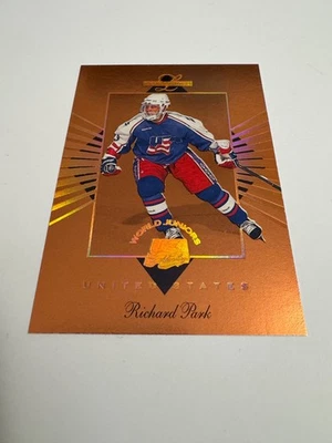 1994-95 Leaf Limited World Juniors USA 9 Richard Park 2916 /5000 - Image 1 of 3