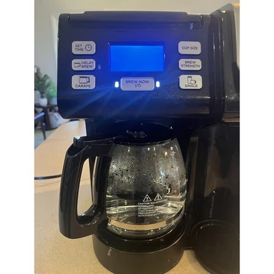 Hamilton Beach FlexBrew Trio 3-way Coffee Maker, K-Cup/Ground Compatible (Black) - Image 1 of 4