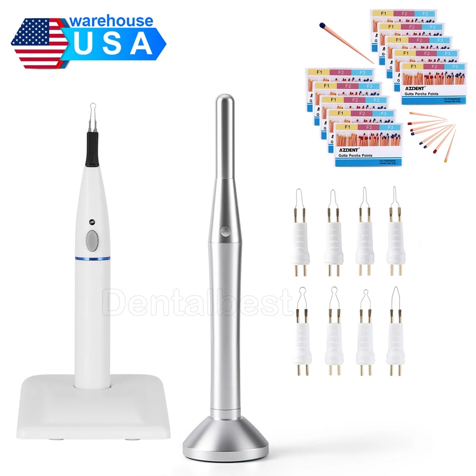 Cortador dental AZDENT sem fio metal Endo Gutta Percha corte/pontos de gengiva dental - Imagem 1 de 1