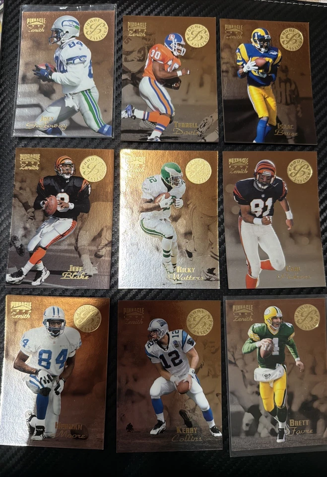 🔥1996-1997 Pinnacle Zenith Football Heat🔥 - Imagem 1 de 1