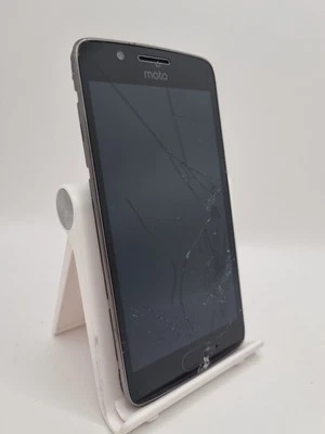 Motorola Moto G5 Grey 16GB 5.0" 13MP Android Smartphone Cracked Faulty #A - Image 1 of 4