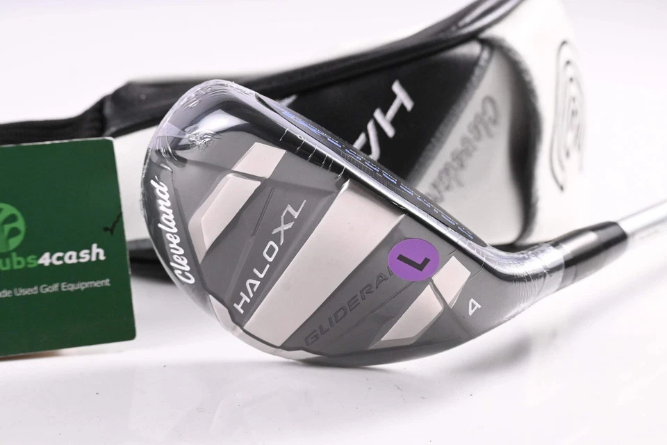 Ladies Cleveland Halo XL #4 Hybrid / 21 Degree / Ladies Flex Aldila Ascent PL 40 - Image 1 of 4