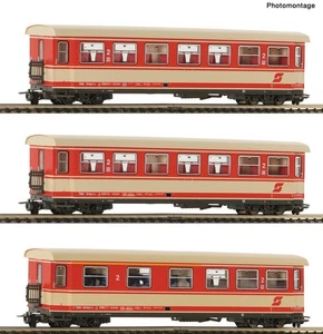 Roco 6240004 H0e 3-tlg. Set: Personenwagen, ÖBB - Neu in OVP - Bild 1 von 1