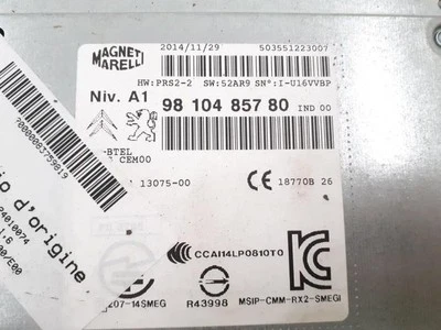 Autorradio original CITROEN C4 PICASSO 2 PHASE 1 1613351880 - Imagen 1 de 3