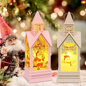 CAUTIOUS 2 Piezas Farolillos Decorativos de Navidad, Led Linterna de Vela - Imagen 1 de 7