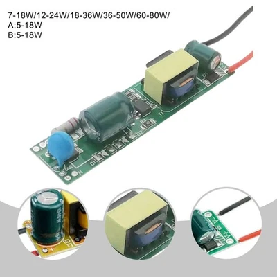 FLICKER-FREE Transformateur pilote LED économe en énergie pour diverses applications d'écl