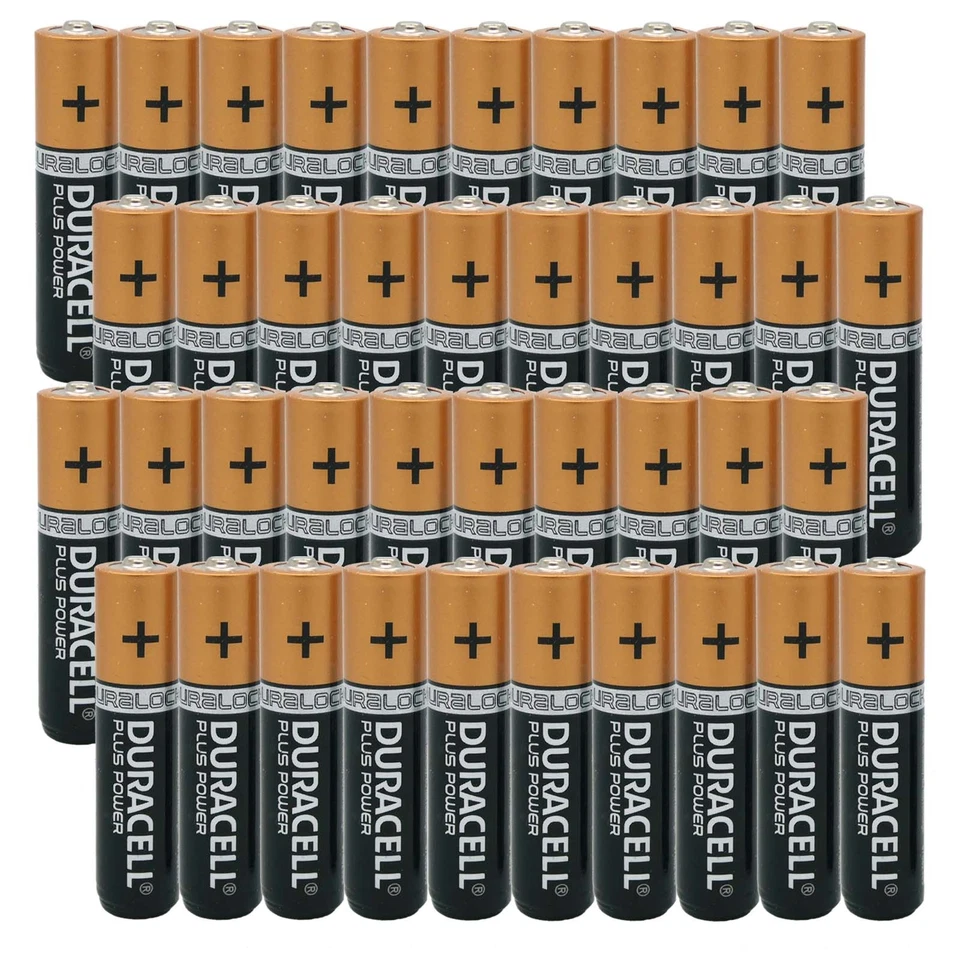 Duracell Alkaline-Batterien Plus  AAA Micro LR03 Menge wählbar - Bild 1 von 1