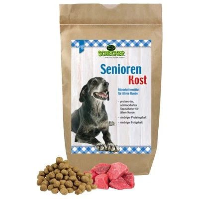 Schecker Trockenfutter - Senior Spezial - für ältere Hunde - 3kg  - fettarm  - Bild 1 von 4