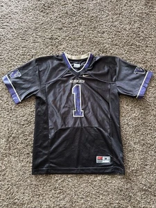 Nike Washington Huskies Jersey Youth Medium #1 UW Black Purple NCAA Football - Picture 1 of 7