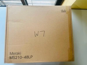 Nowy przełącznik Cisco Meraki Gigabit Ethernet MS210-48LP -HW - Zdjęcie 1 z 6
