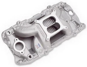 Edelbrock 7561 66-00 Bbc Big Block Chevy 396-454 Oval Port Rpm Air-Gap Intake - Picture 1 of 3