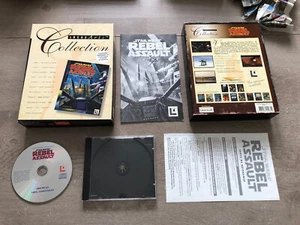 Star wars rebel assault 1 LUCASARTS PC FR Big Box carton FR - Imagen 1 de 3