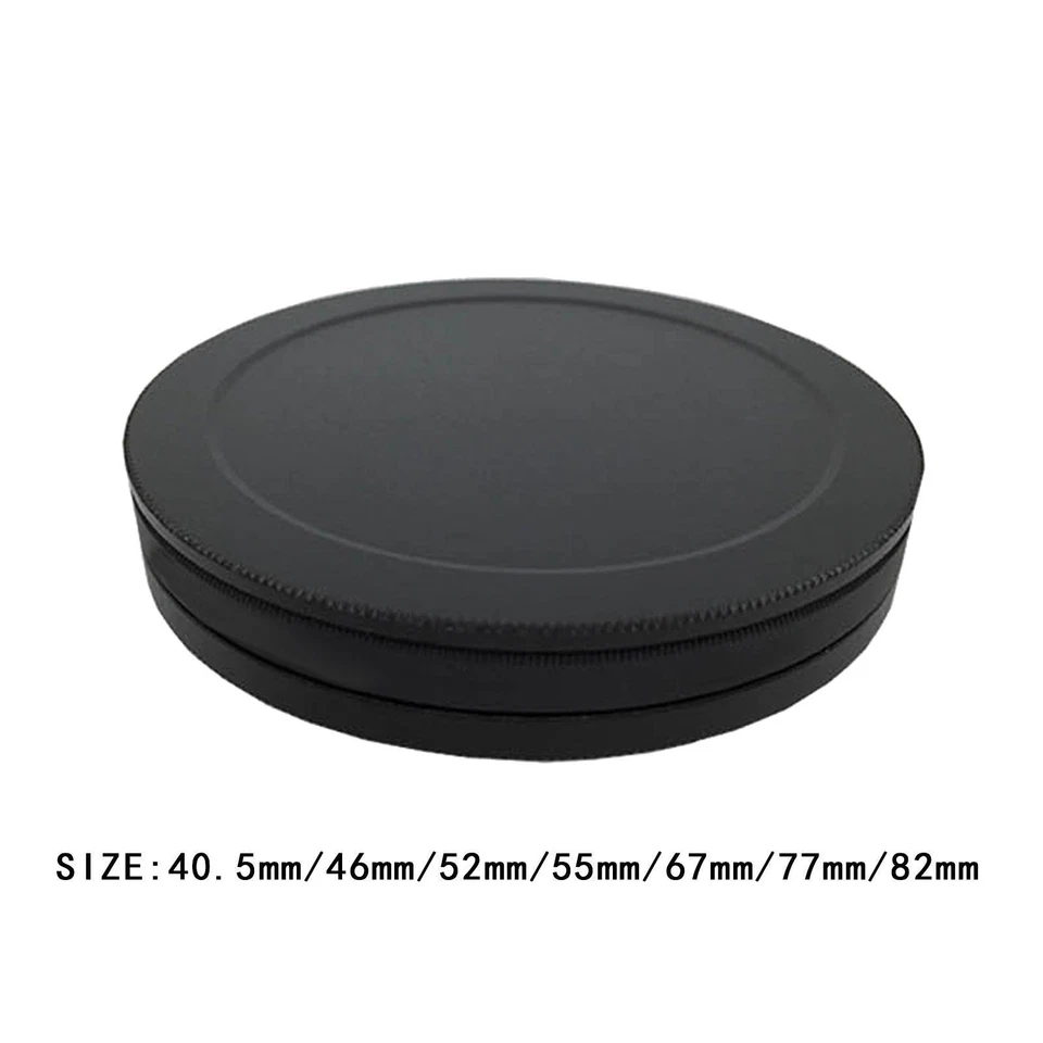 2Pcs Portable Screw in Lens Filter Stack Caps Filters Case Storage Caps - Image 1 of 1