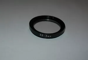 VINTAGE 35.5MM SCREW IN FILTER FOR MOST IKOFLEX TLR MEDIUM FORMAT CAMERA LENSES - Picture 1 of 2