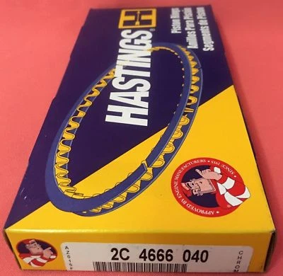 Anillos de pistón Hastings 82 mm 040 gran tamaño 2c4666 Honda Acura Integra B16 B17 B18 Foto 1 de 4