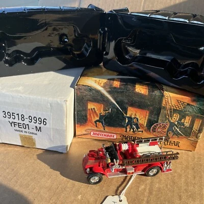 Matchbox YFE01 Die-Cast Models of Yesteryear 1920 Mack AC Fire Engine Truck New - Image 1 of 4