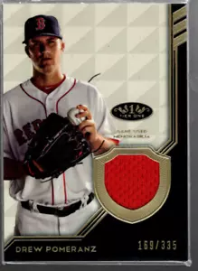 B4977- 2018 Topps Tier One Relics #T1RDP Drew Pomeranz / 335 - Nm-Mt (T1R-DP) - Bild 1 von 2