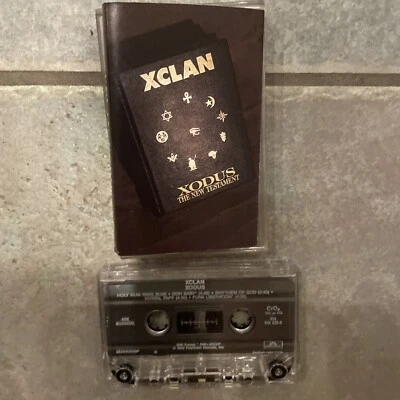 XCLAN Xodus cassette tape HIP HOP  Rap EX 1992 East Coast EX Underground - Image 1 of 4