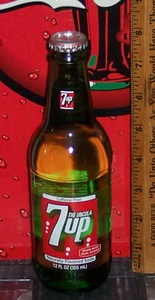 2016 7 UP 12 OUNCE GLASS 7 UP BOTTLE MADE WITH REAL SUGAR - Picture 1 of 2
