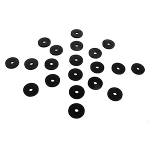 Lavadoras planas de goma 7/32" I.D, 1" O.D, 1/8" de espesor, 20 piezas; UW 29 - Imagen 1 de 1