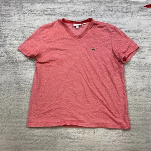Lacoste Shirt 2XL XXL Size 7 Red Green Crocodile Performance Outdoor Preppy Mens - Picture 1 of 8